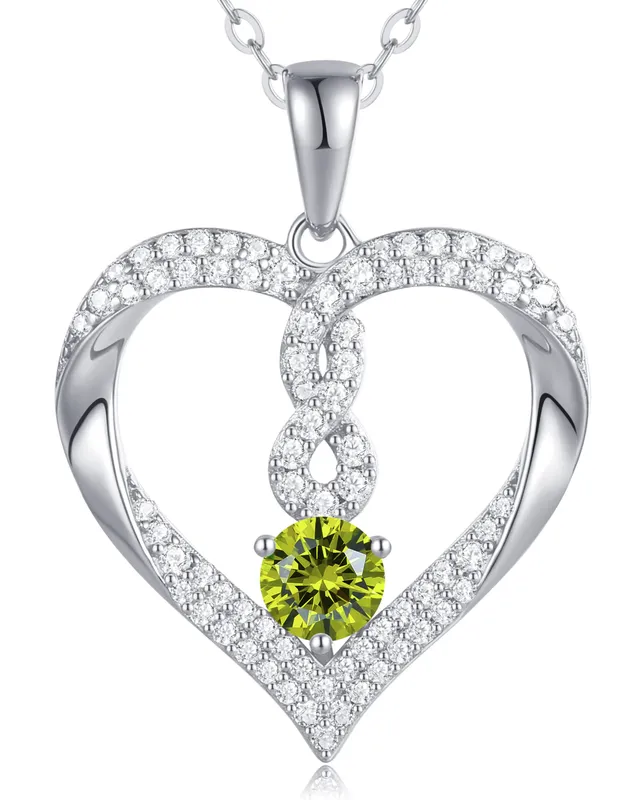 Louisa Secret Cuore Infinito Collana Donna Oro Rosa S925