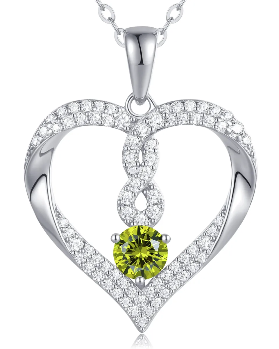 Louisa Secret Cuore Infinito Collana Donna Oro Rosa S925