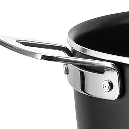 Alessi Pots&Pans Casseruola Nero Induzione