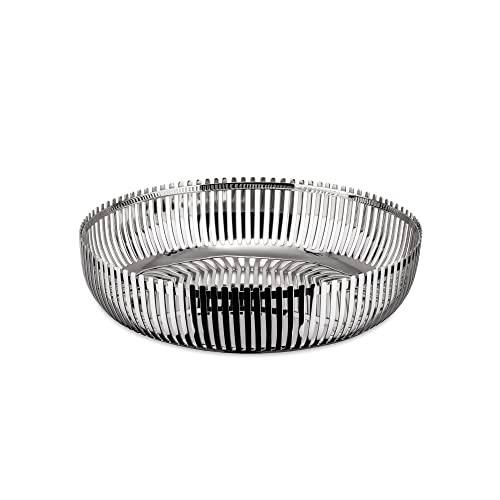Alessi PCH02/20 Cestino Acciaio Portaoggetti 20 cm Lucido