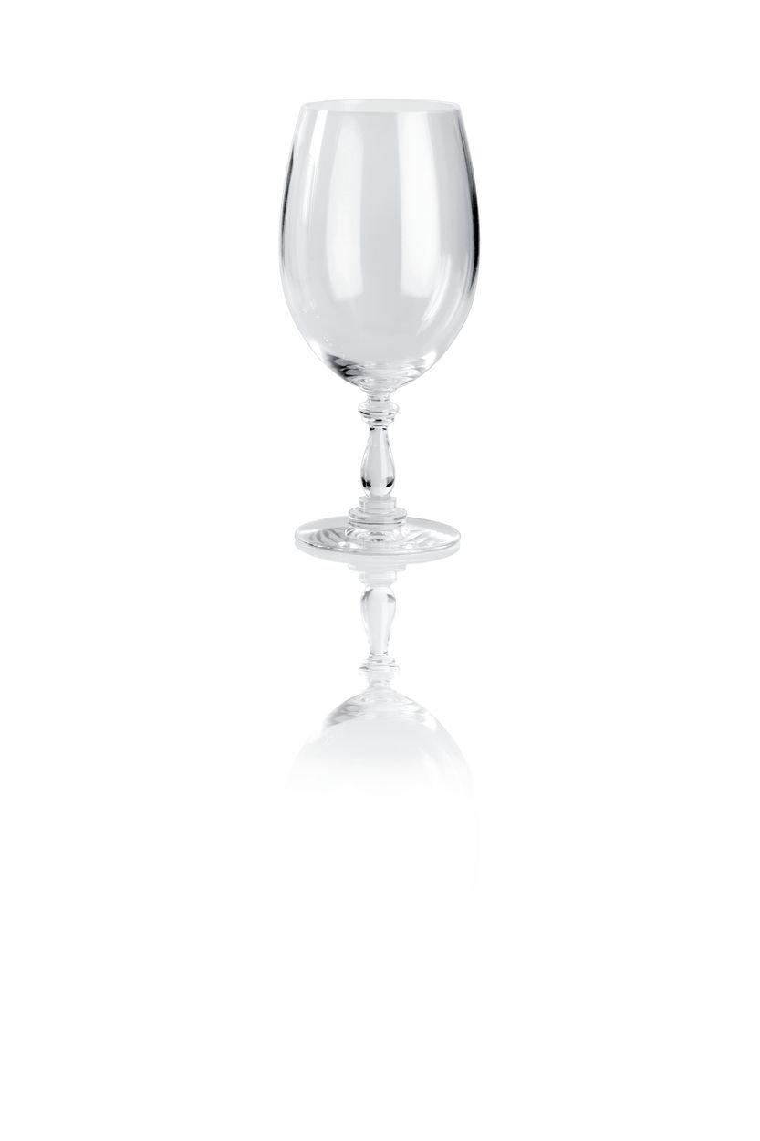 Alessi Dressed MW02/0 Bicchieri Vino Rosso Set 4 Vetro