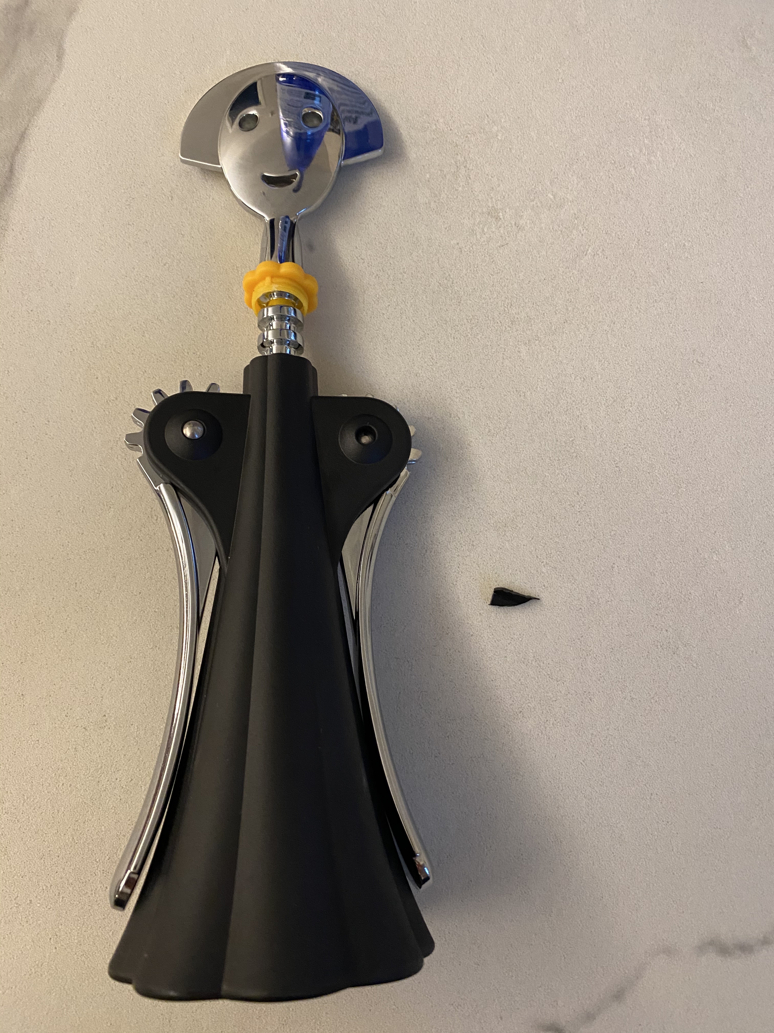 Alessi Anna G. AAM01B cavatappi nero resina