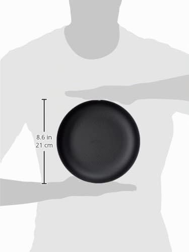 Alessi JM17/21 BT Cestino Acciaio Nero con Decoro a Rilievo