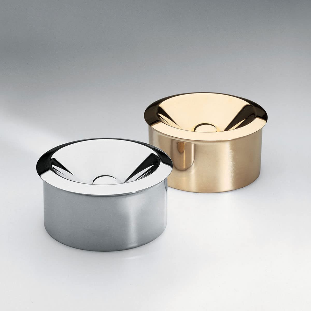 Alessi 90010/I posacenere acciaio lucido 11 cm