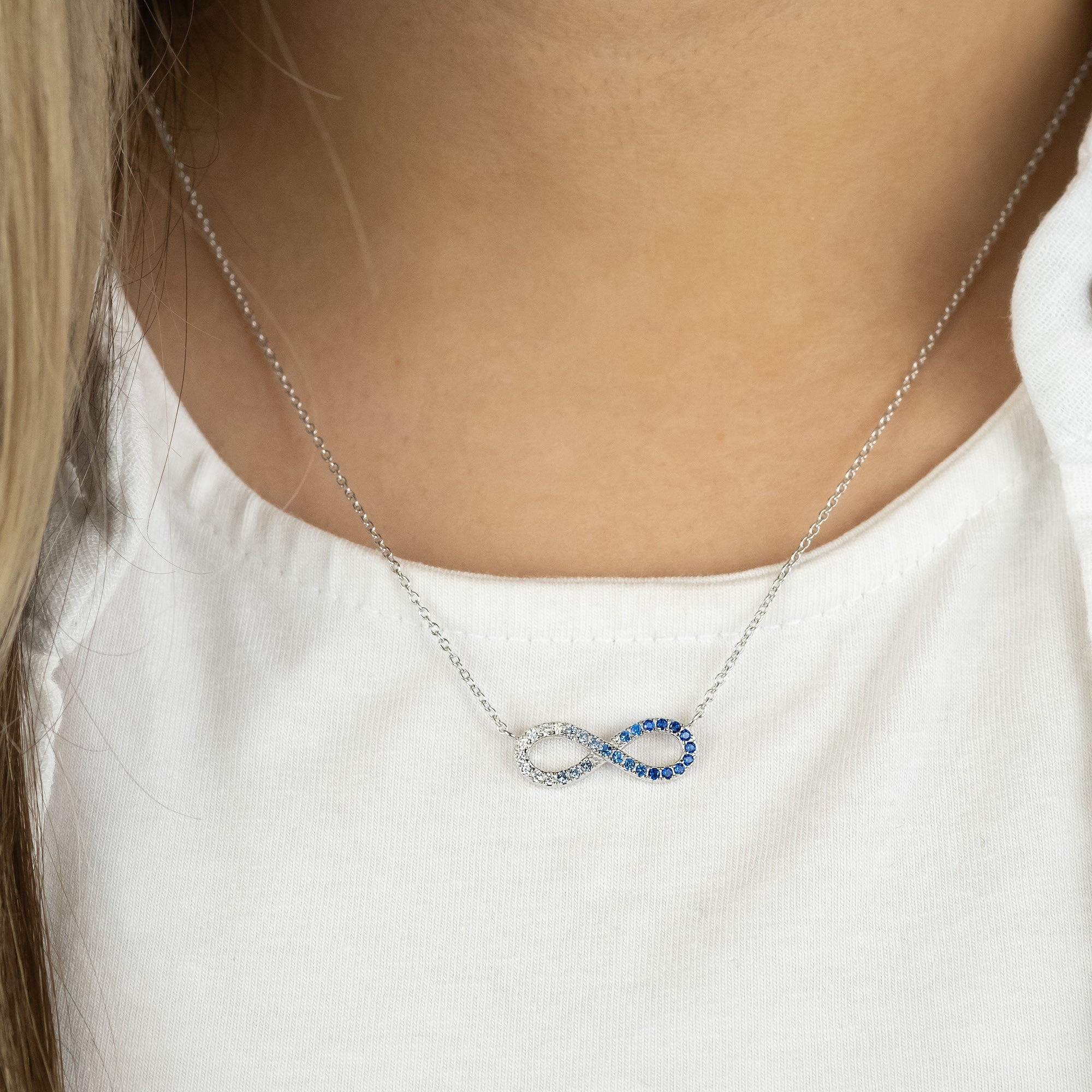 Engelsrufer Infinity collana argento 925 multicolor