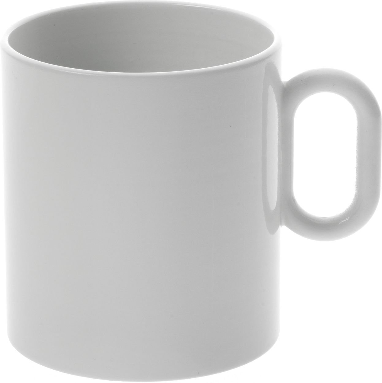 Alessi Dressed MW01/89 set 4 mug porcellana bianca