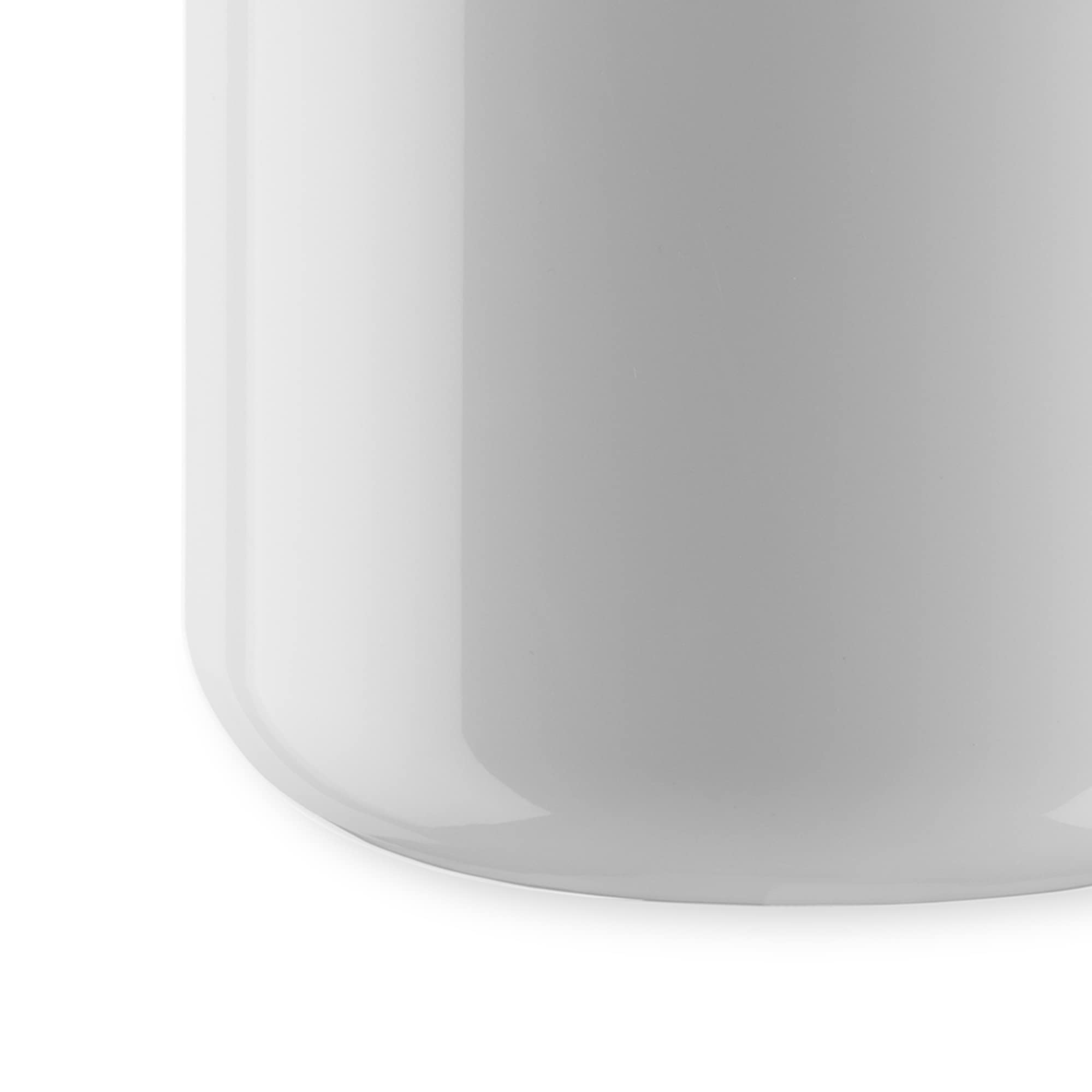 Alessi Birillo PL10 W Cestino Bagno PMMA Bianco