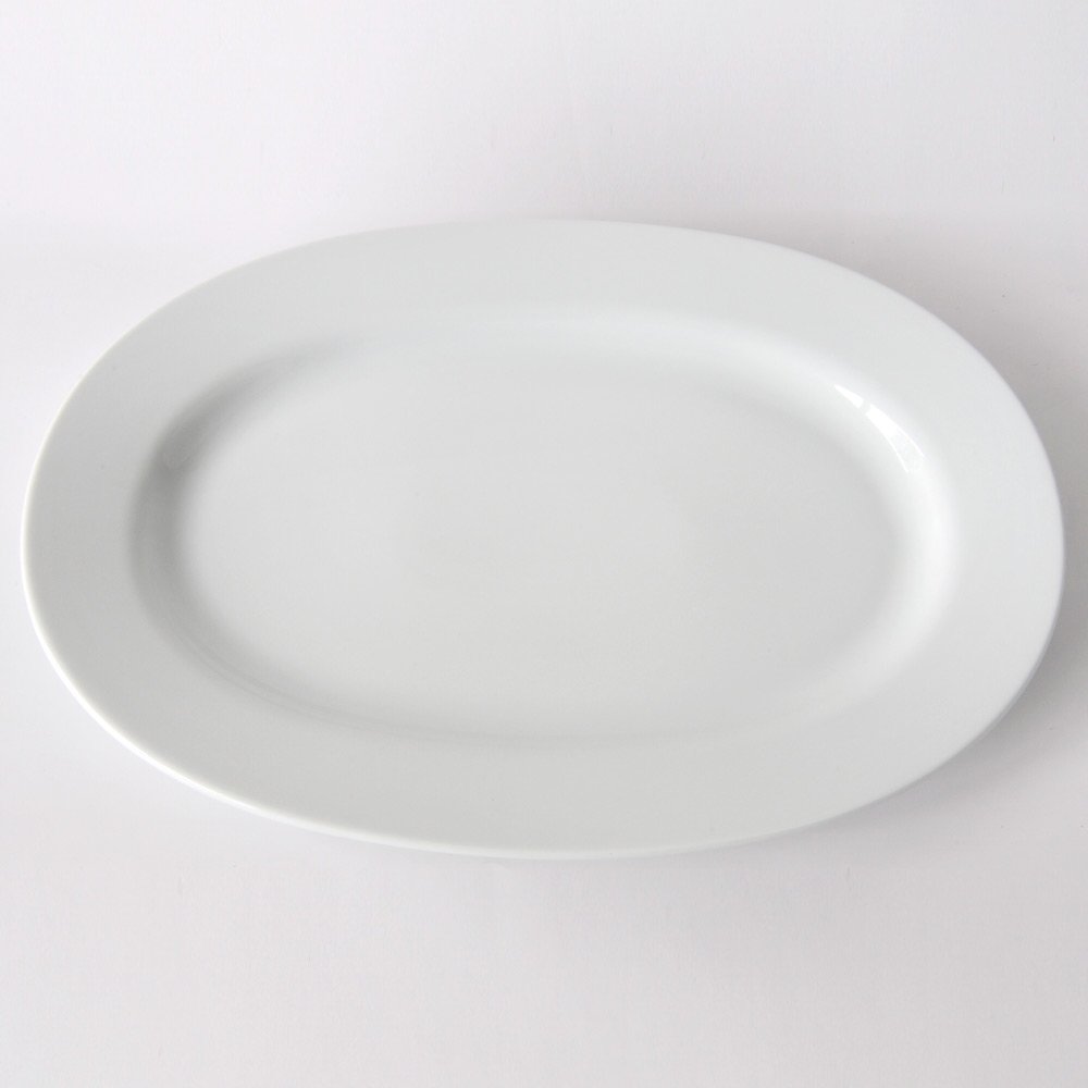 A di Alessi PlateBowlCup AJM28/22 piatto ovale 36 cm