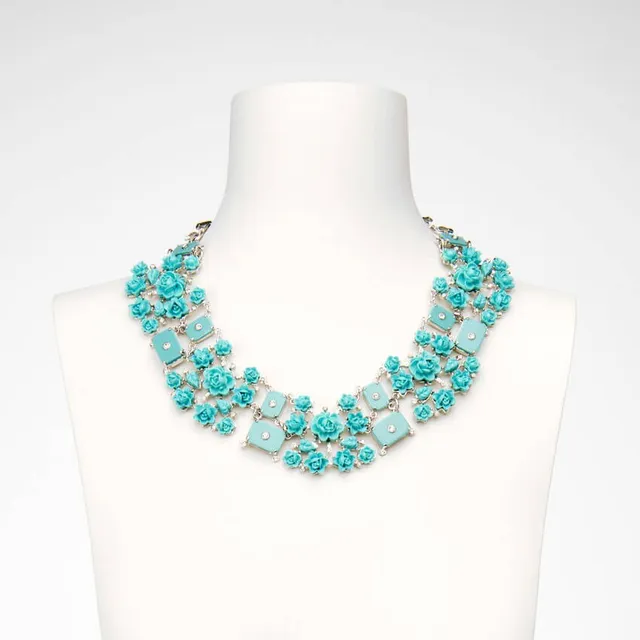 Chic Ad Hoc Collana Girocollo Turchese Donna