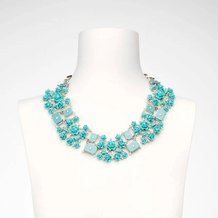 Chic Ad Hoc Collana Girocollo Turchese Donna