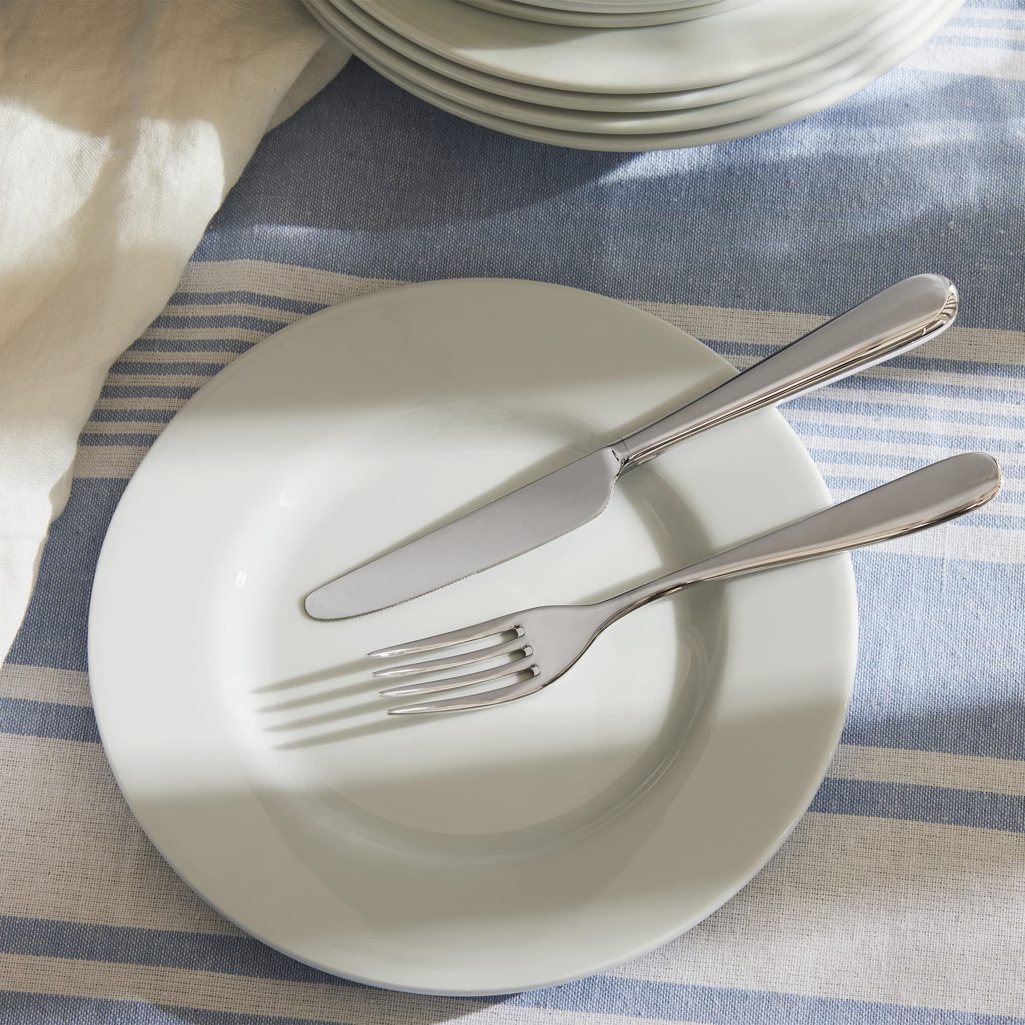 Alessi Nuovo Milano 5180/6 coltello frutta set 6 pezzi acciaio lucido