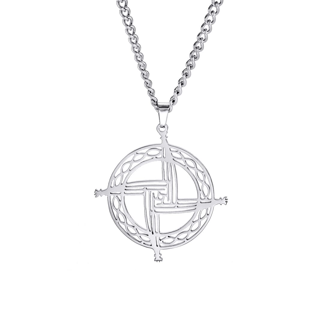 Eueavan Croce Santa Brigida collana argento celtica