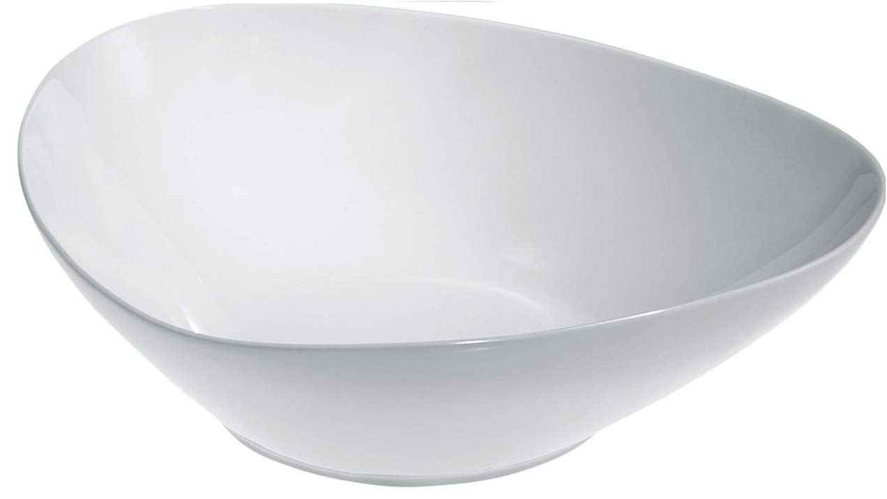 Alessi Colombina FM10/38 insalatiera porcellana bianca