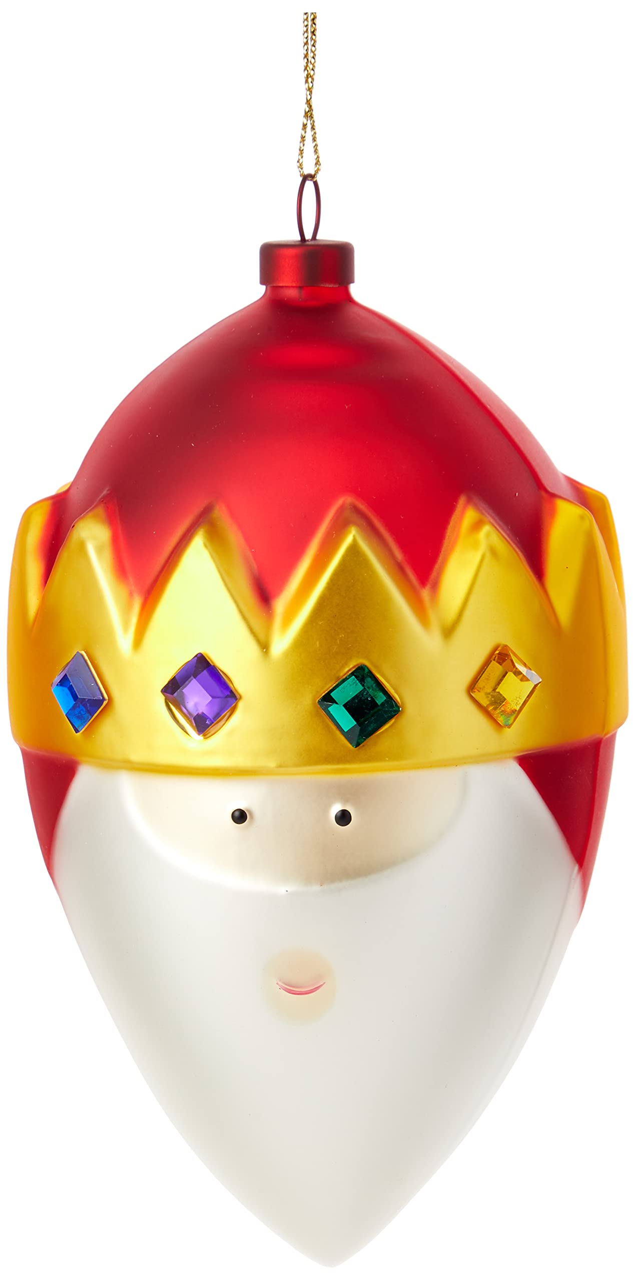 Alessi Le Palle Presepe AMJ13/3 Pallina Natale Giuseppe 9 cm