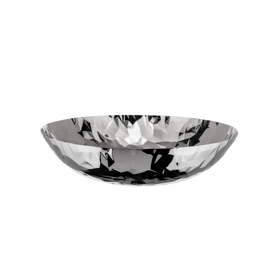 Alessi Joy N.1 CR01/37 centrotavola acciaio argento 37 cm