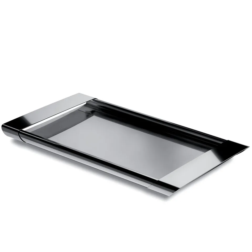 Alessi Tiffany 7216/45 vassoio rettangolare acciaio