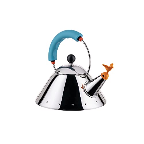 Alessi 9093 bollitore azzurro chiaro 100 cl induzione