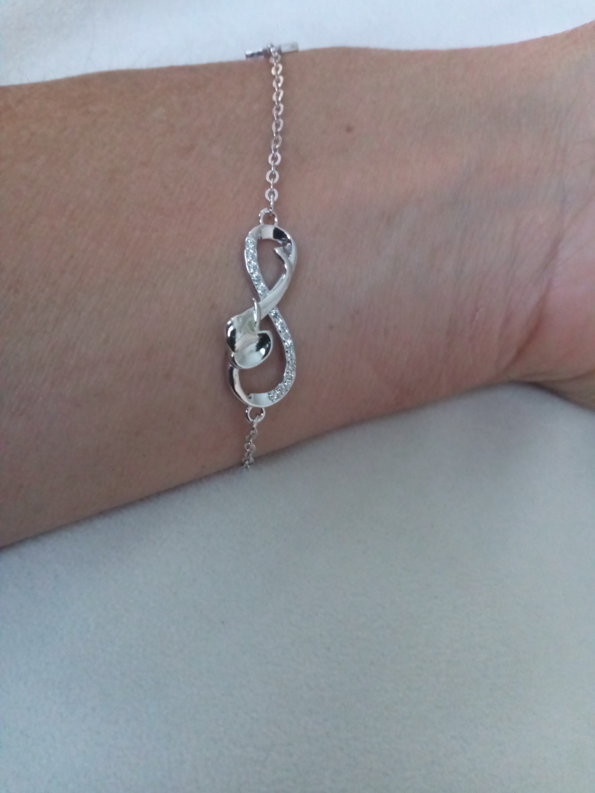 INFINIONLY Fashion Bracelets bracciale argento 925 diamante