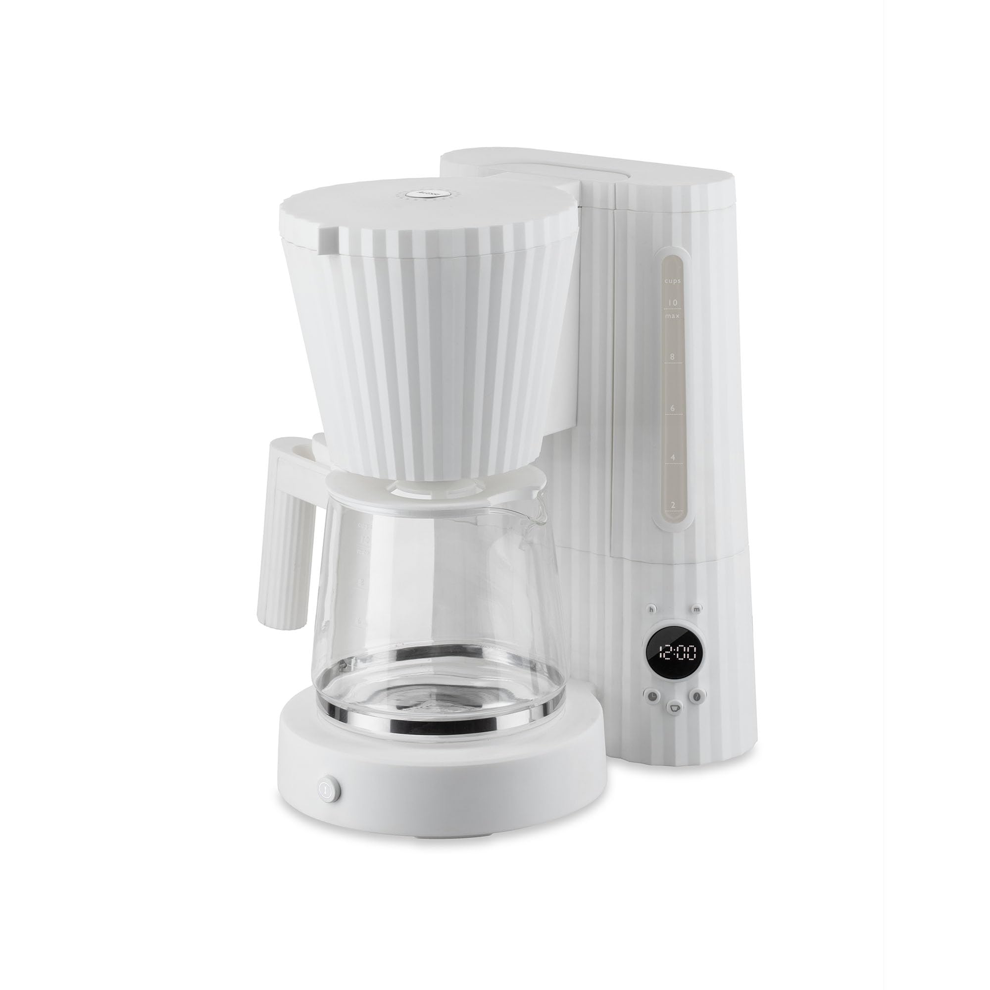 Alessi Plissé MDL14 W macchina caffè filtro bianco 150 cl