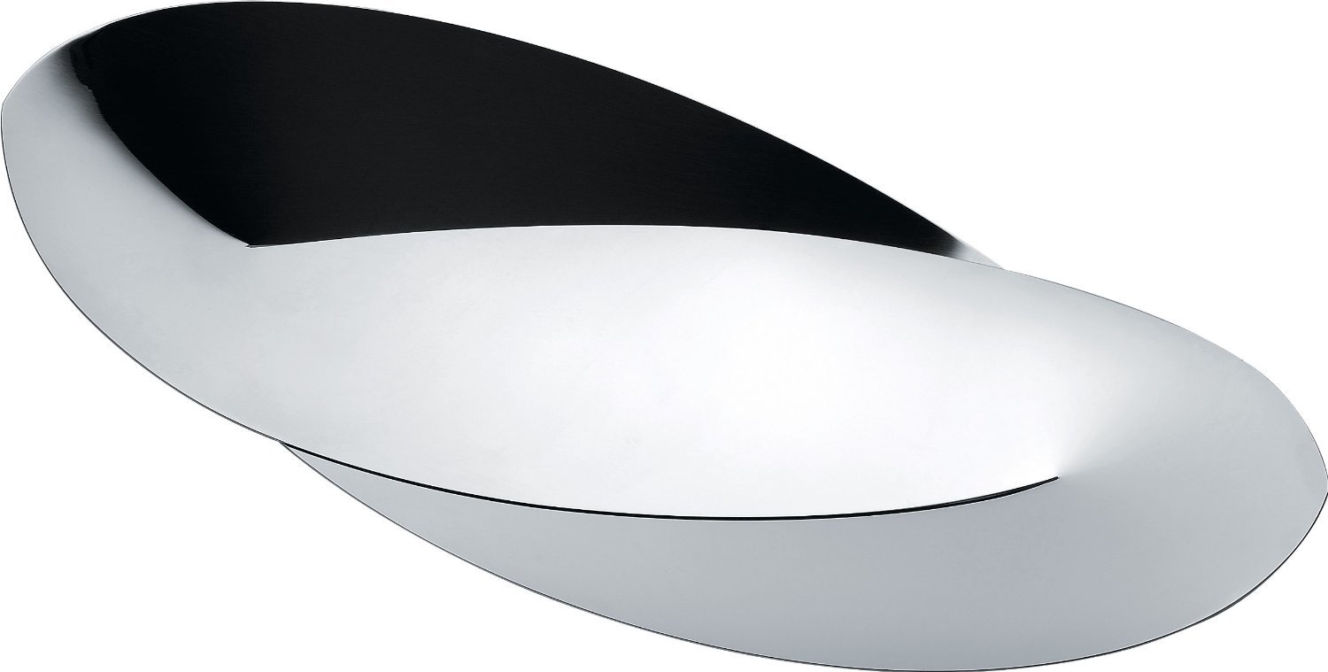 Alessi Octave ABI05 Cestino Pane Acciaio Lucido
