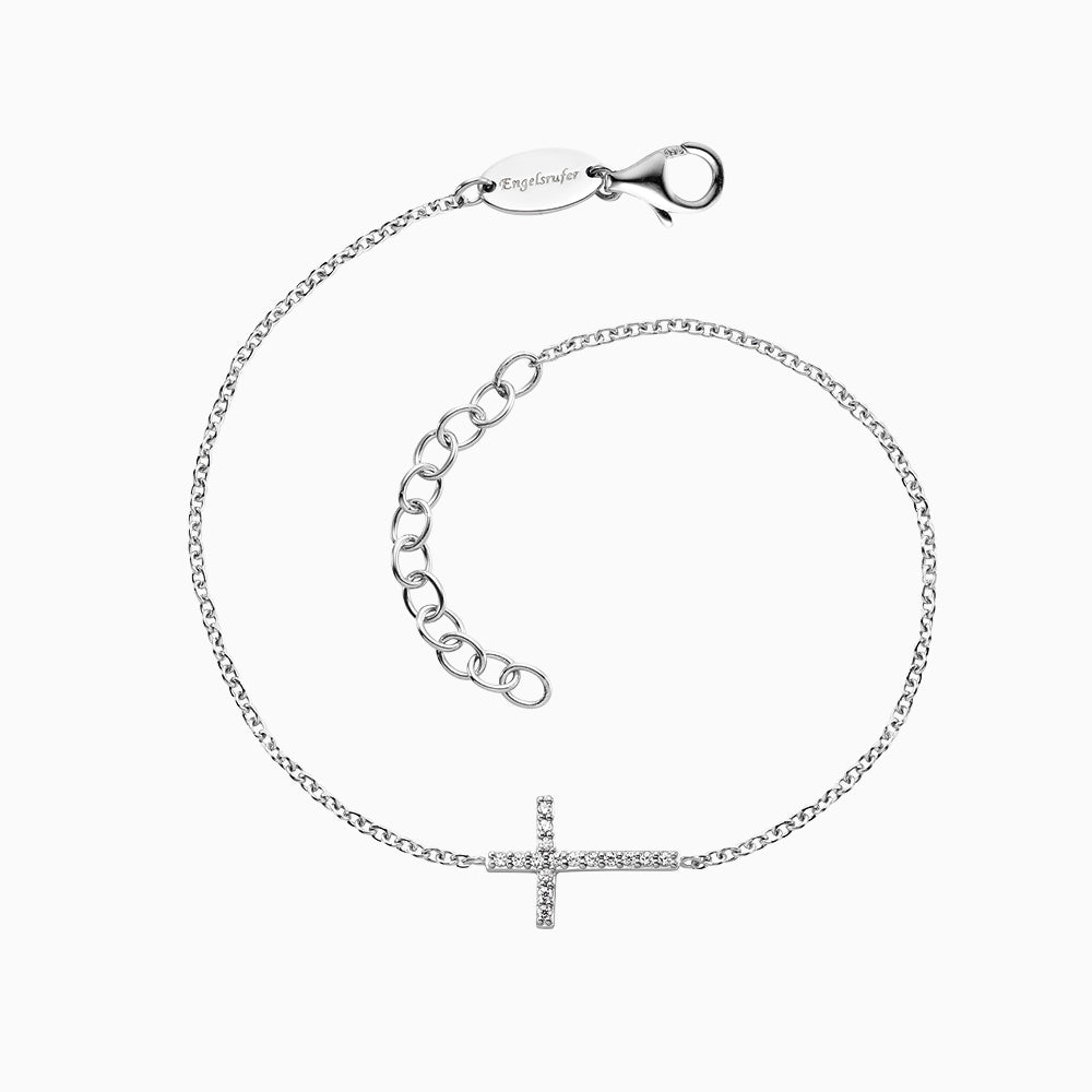 Engelsrufer Armbänder bracciale argento croce zirconia