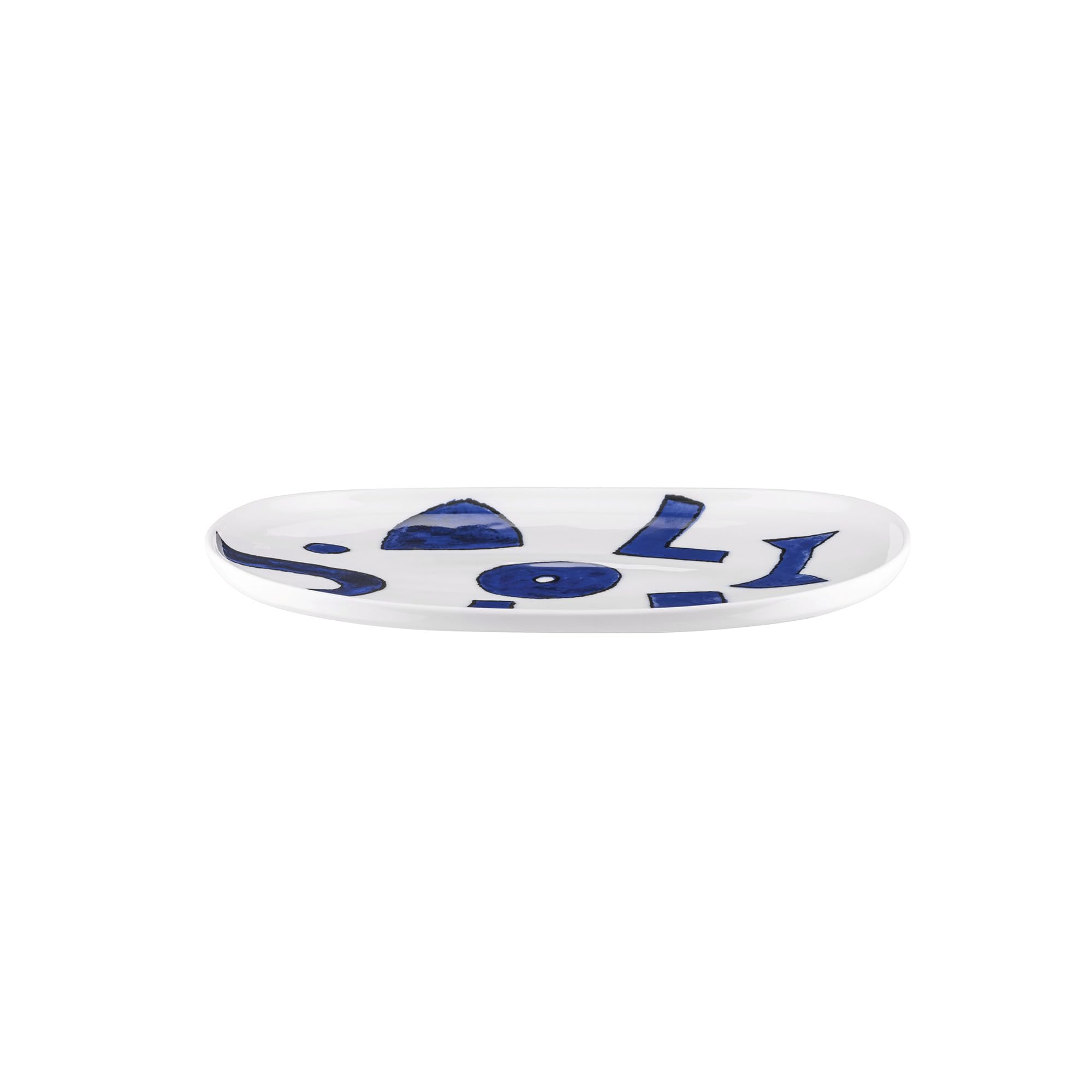 Alessi Itsumo NF07/22 25 piatto ovale porcellana bianca 25 cm