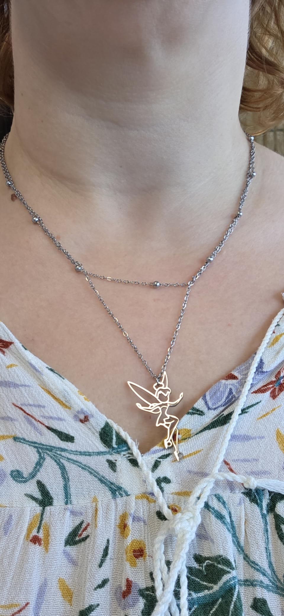 EUEAVAN collana oro farfalla fata donna regalo