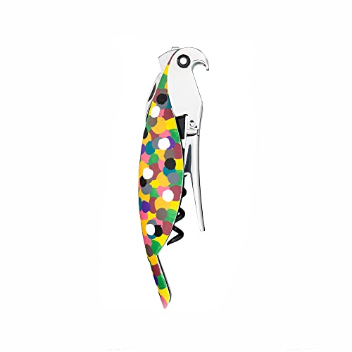 Alessi AAM32 1 Parrot Cavatappi Multicolore Alluminio