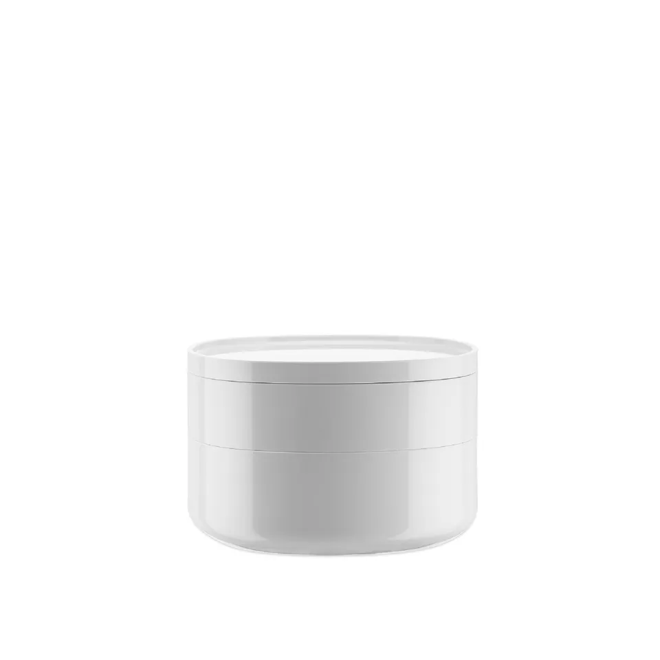 Alessi Birillo PL17 W contenitore bagno PMMA bianco
