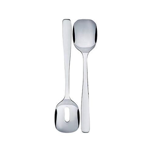 Alessi AJM22/14 posate insalata acciaio 18/10 set 2 da 25 cm