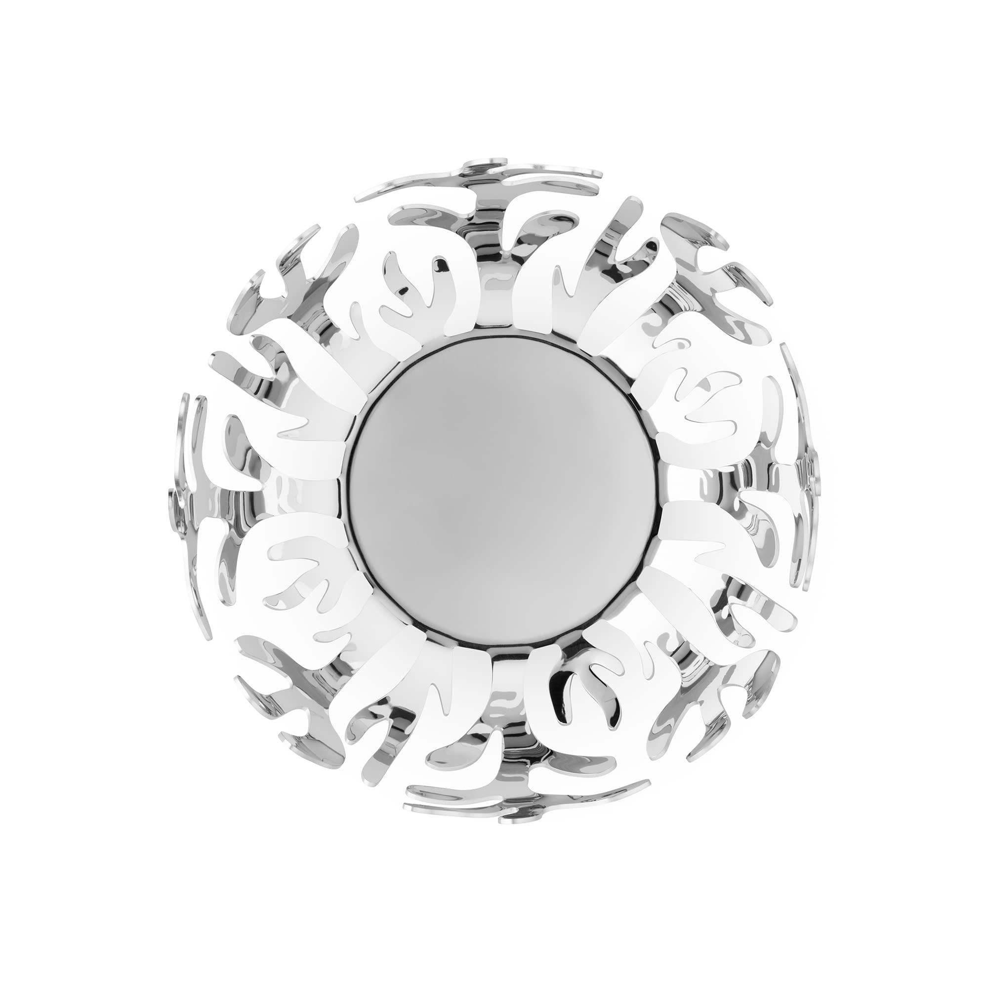 Alessi ESI01/25 Mediterraneo fruttiera acciaio 25 cm argento