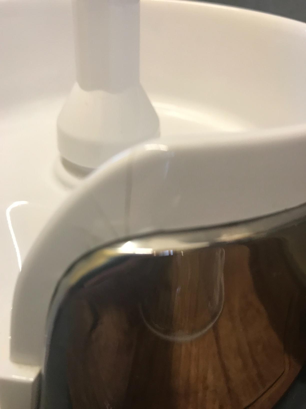 Alessi SG63 W spremiagrumi elettrico bianco acciaio 28 cm