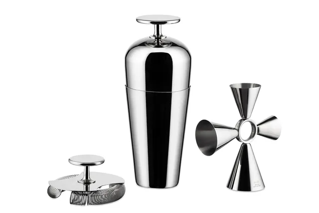 Alessi The Tending Box GIA26SET set cocktail acciaio 3 pezzi