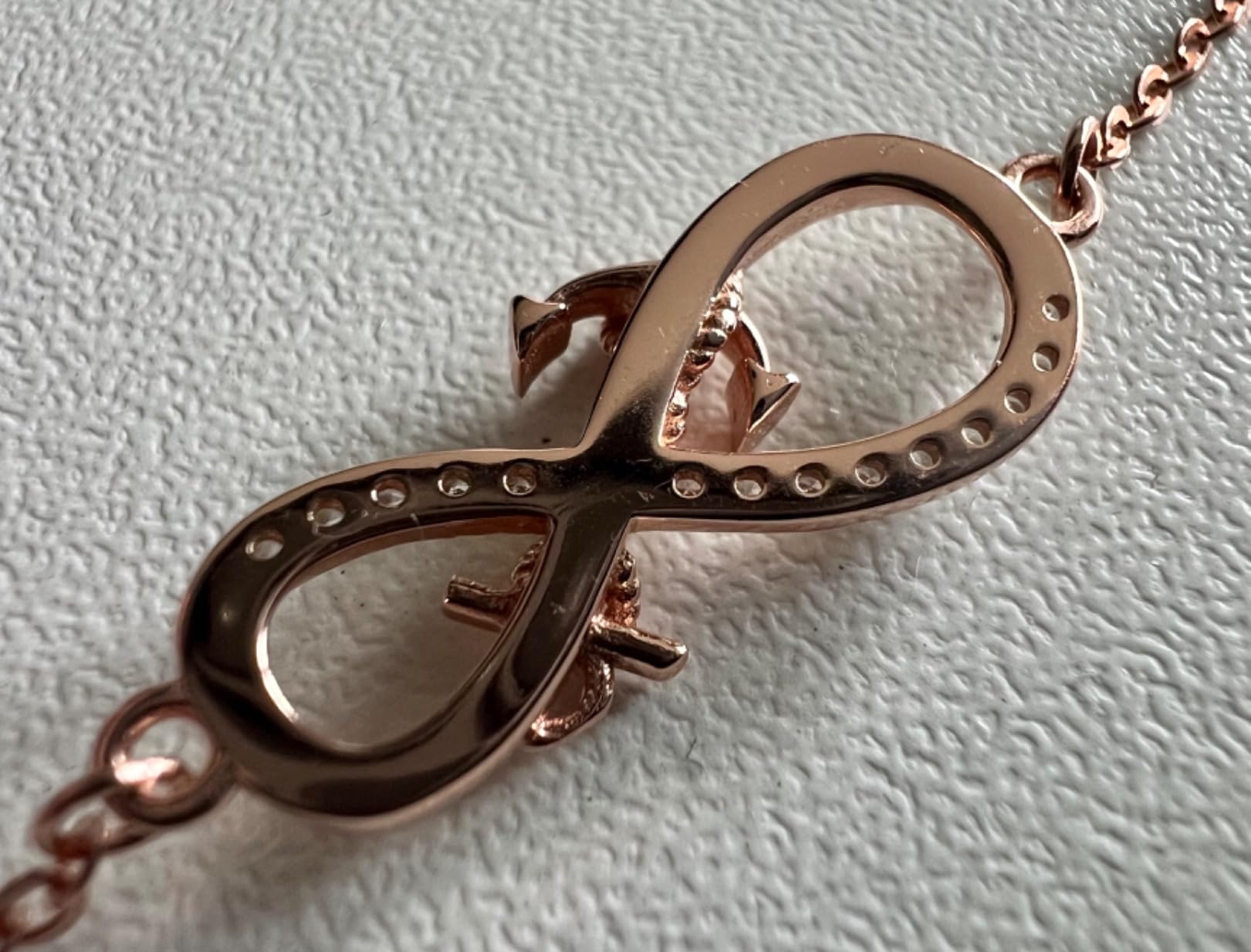INFINIONLY Fashion Bracelets A-cuore bracciale argento infinito cuore