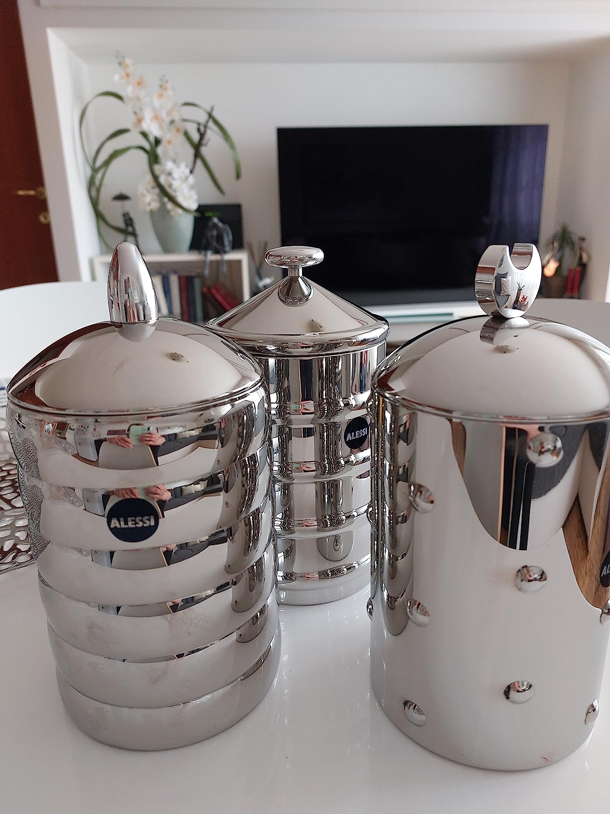 Alessi Kalistò 1 CB01 barattolo acciaio 114 cl