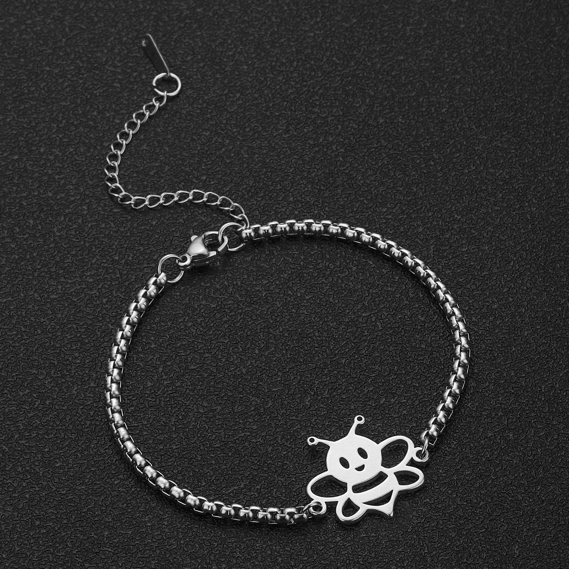 EUEAVAN Bracelets bracciale ape regolabile regalo donna