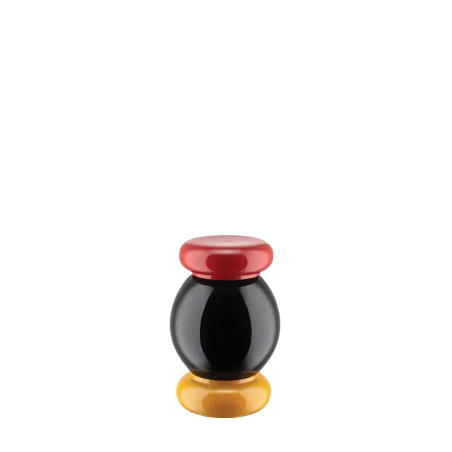 Alessi ES18 100 Values macinasale pepe legno rosso giallo nero
