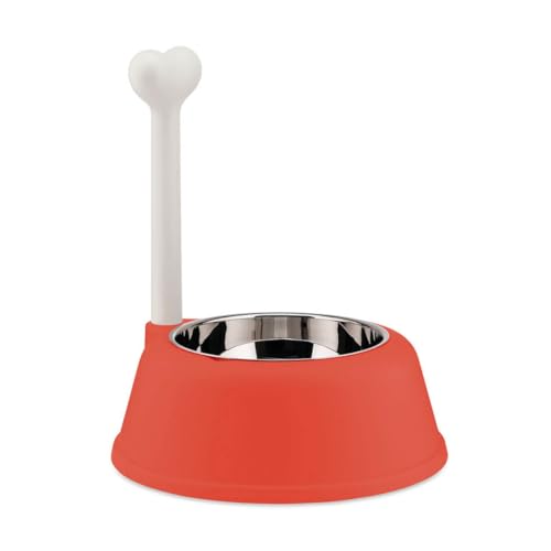 Alessi Lupita ciotola cane arancione design