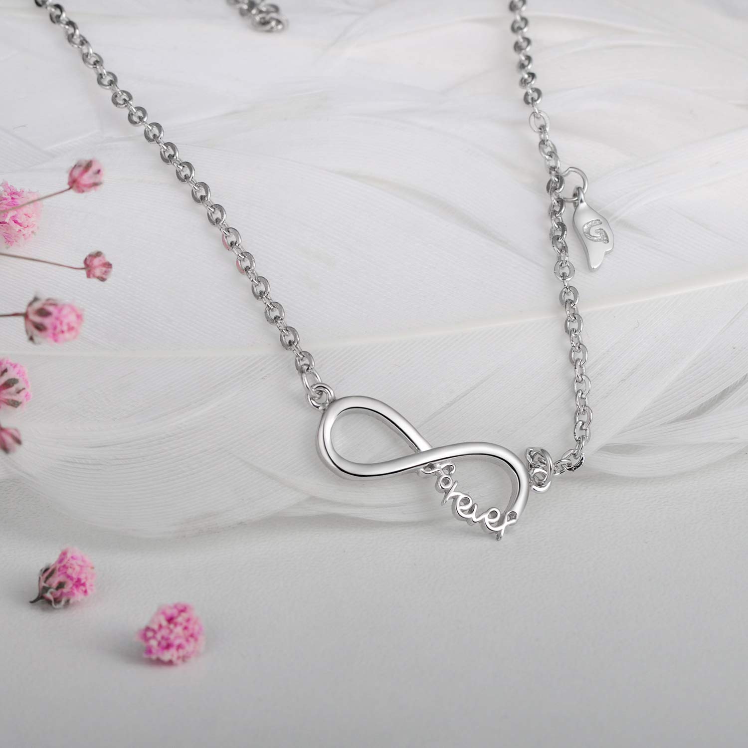 Infinionly Fashion mini collana infinito argento 925 donna