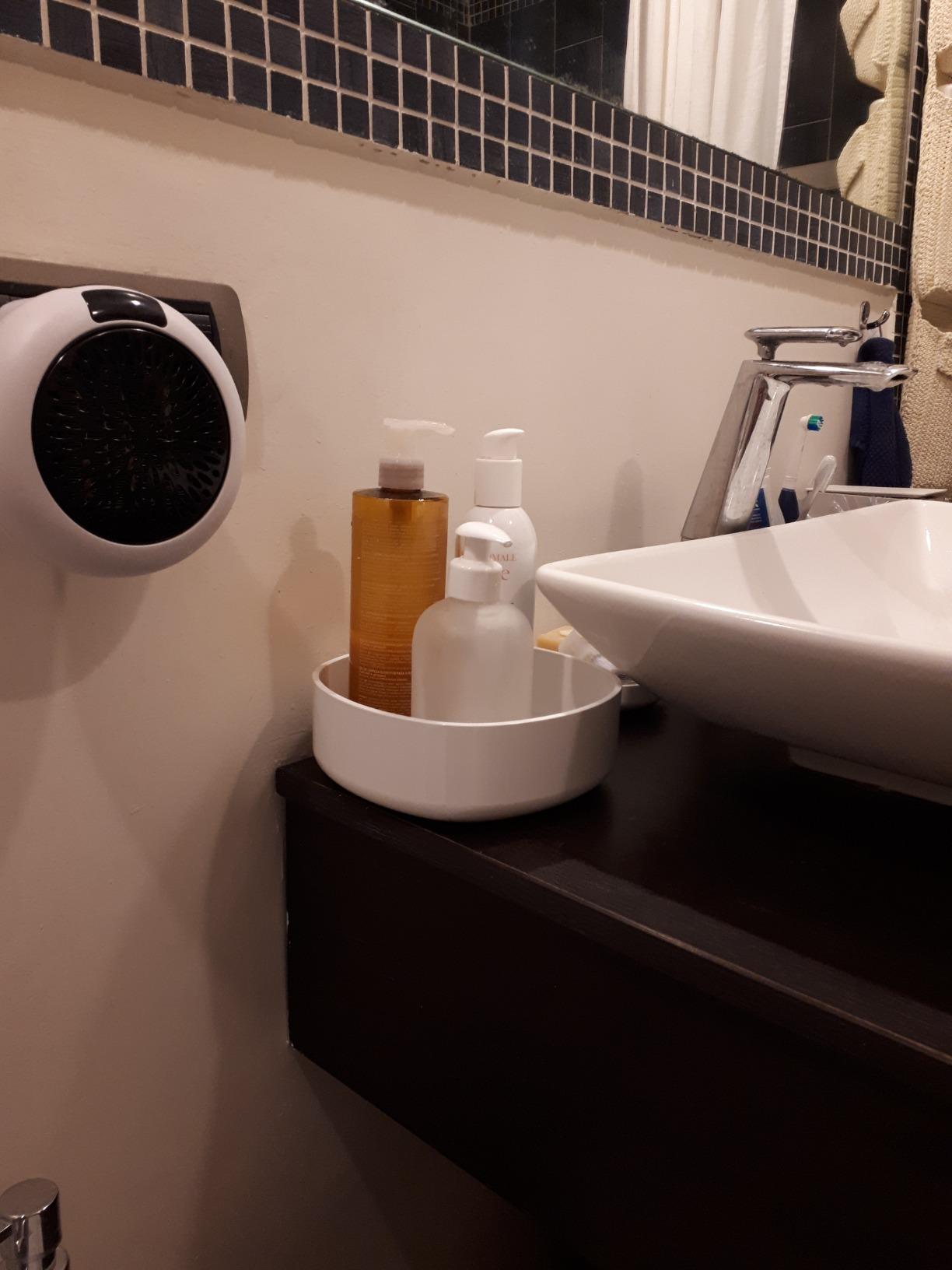 Alessi Birillo PL11 W contenitore bagno bianco design