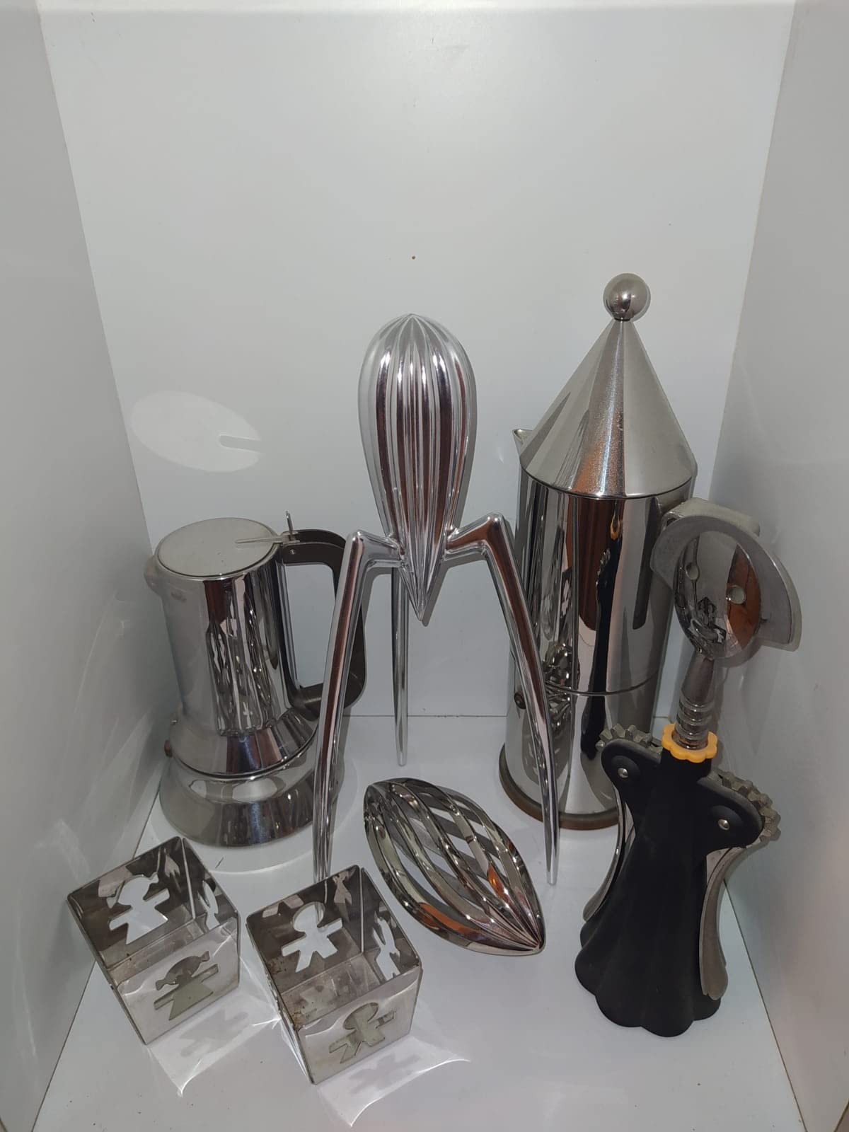 Alessi Juicy Salif Spremiagrumi Alluminio 29 cm Starck Argento