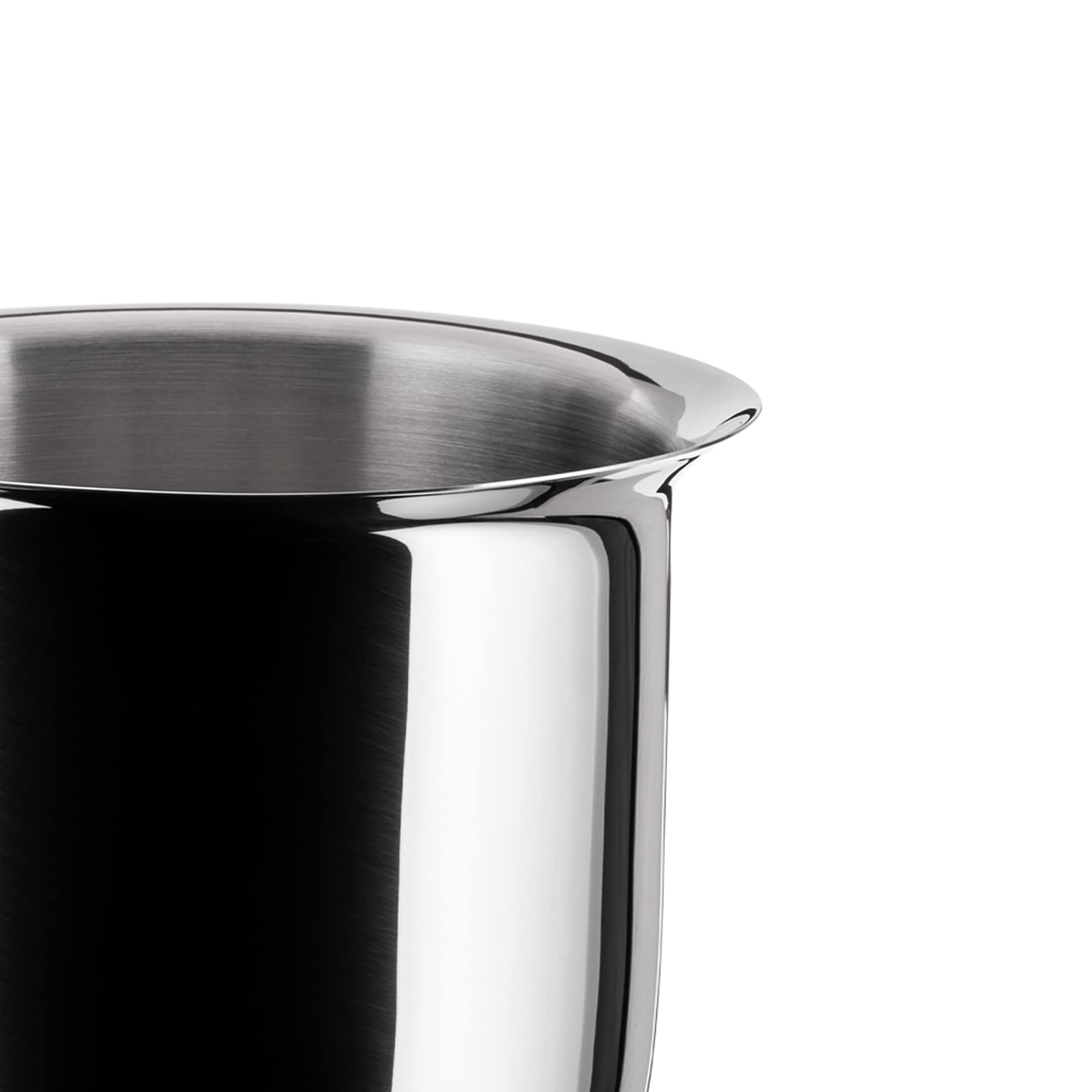 Alessi Pots&Pans AJM302 Bollilatte Acciaio 14 cm Induzione