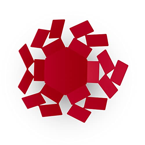 Alessi Stanza Scirocco MT01 R Cestino Acciaio Rosso