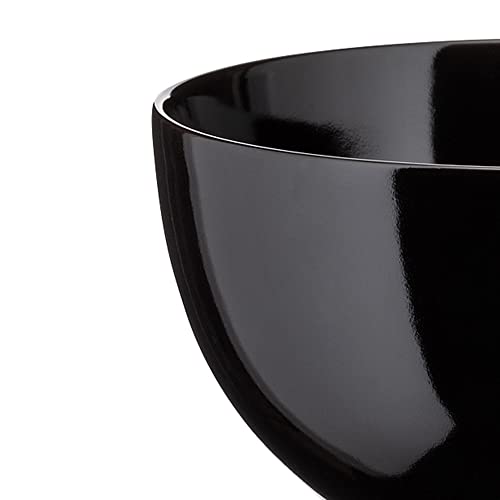 Alessi Tonale DC03/3 ciotola 18 cm gres nero lucido