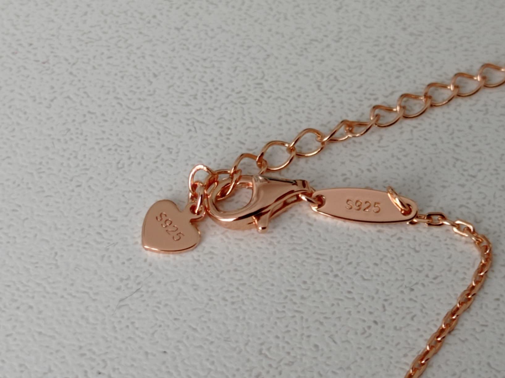 LOUISA SECRET Bracelets bracciale argento oro rosa cuore