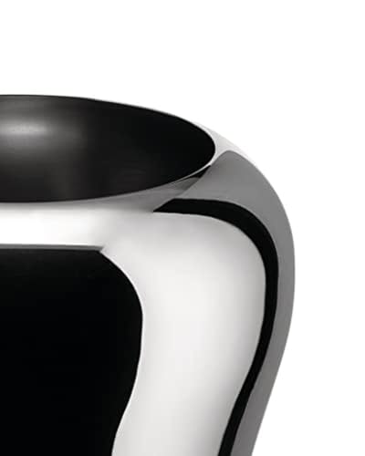 Alessi Babà SG74 sgabello cesto acciaio legno 46,5 cm