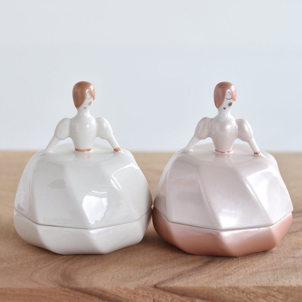 Alessi AAA02 La Petite Mariée Bomboniera Porcellana Multicolore