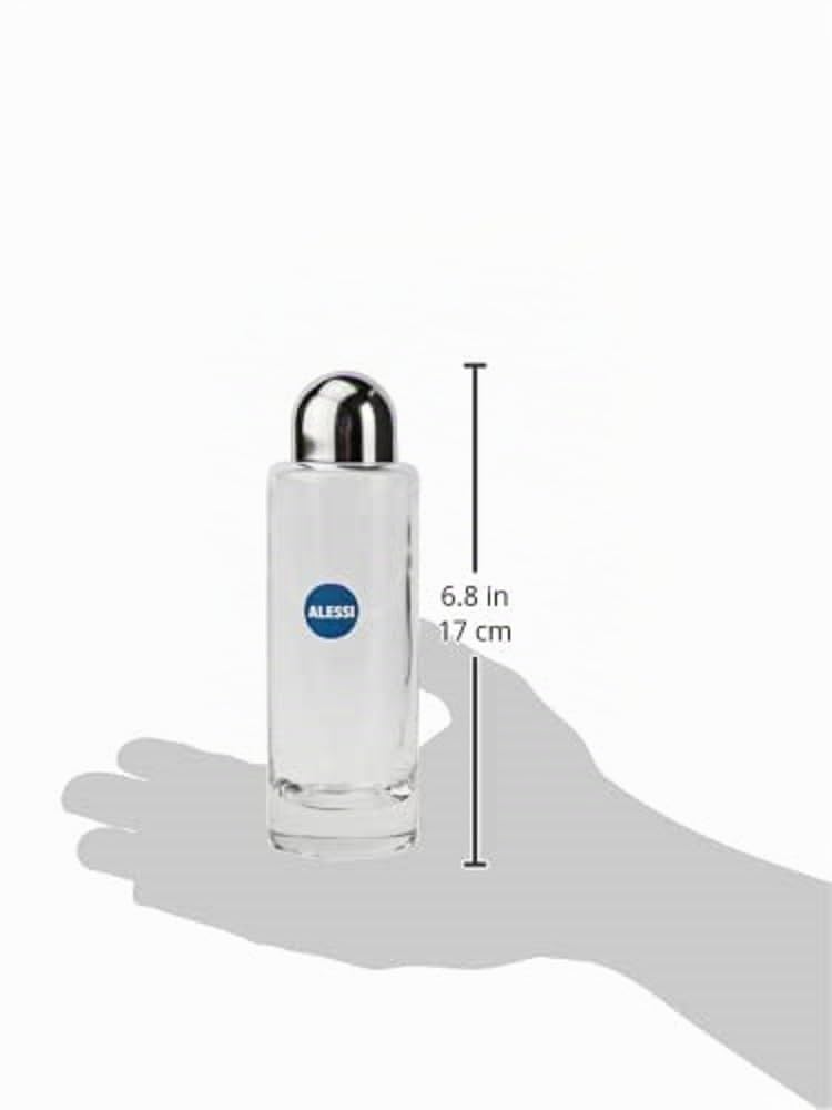 Alessi 5074/AO oliera vetro cristallo e acciaio
