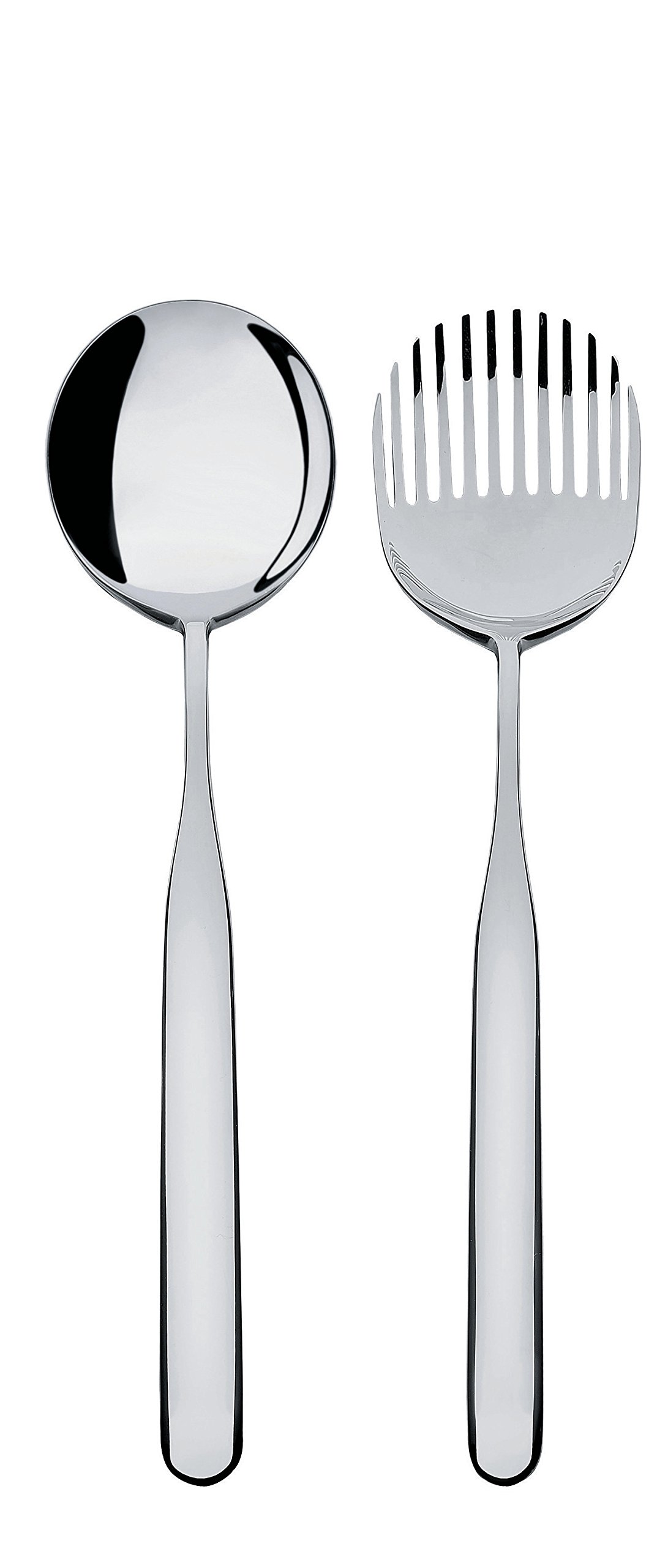Alessi Collo-Alto IS02/14 posate insalata acciaio lucido