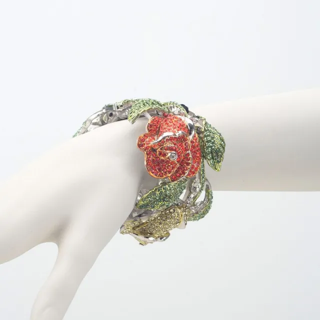 Chic Ad Hoc Bracciali bracciale rigido rose multicolor
